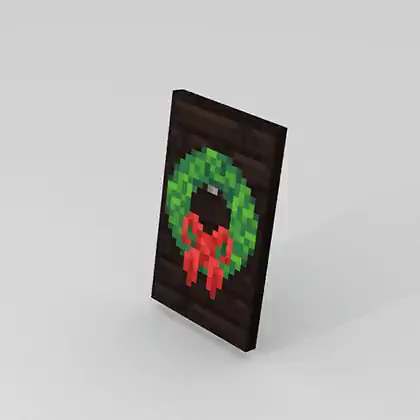 8-bit Christmas Wreath