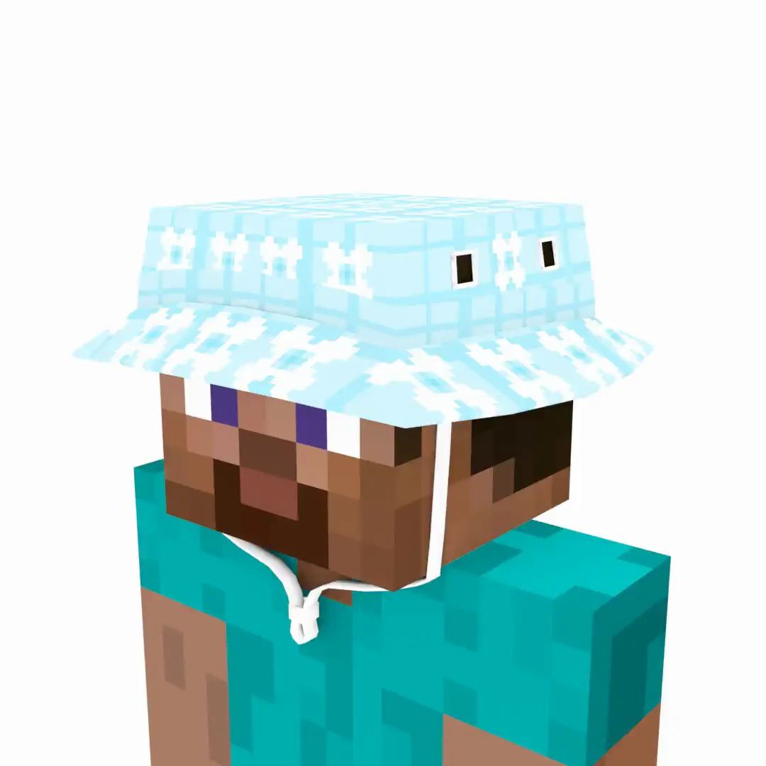 Blue Summer Bucket Hat