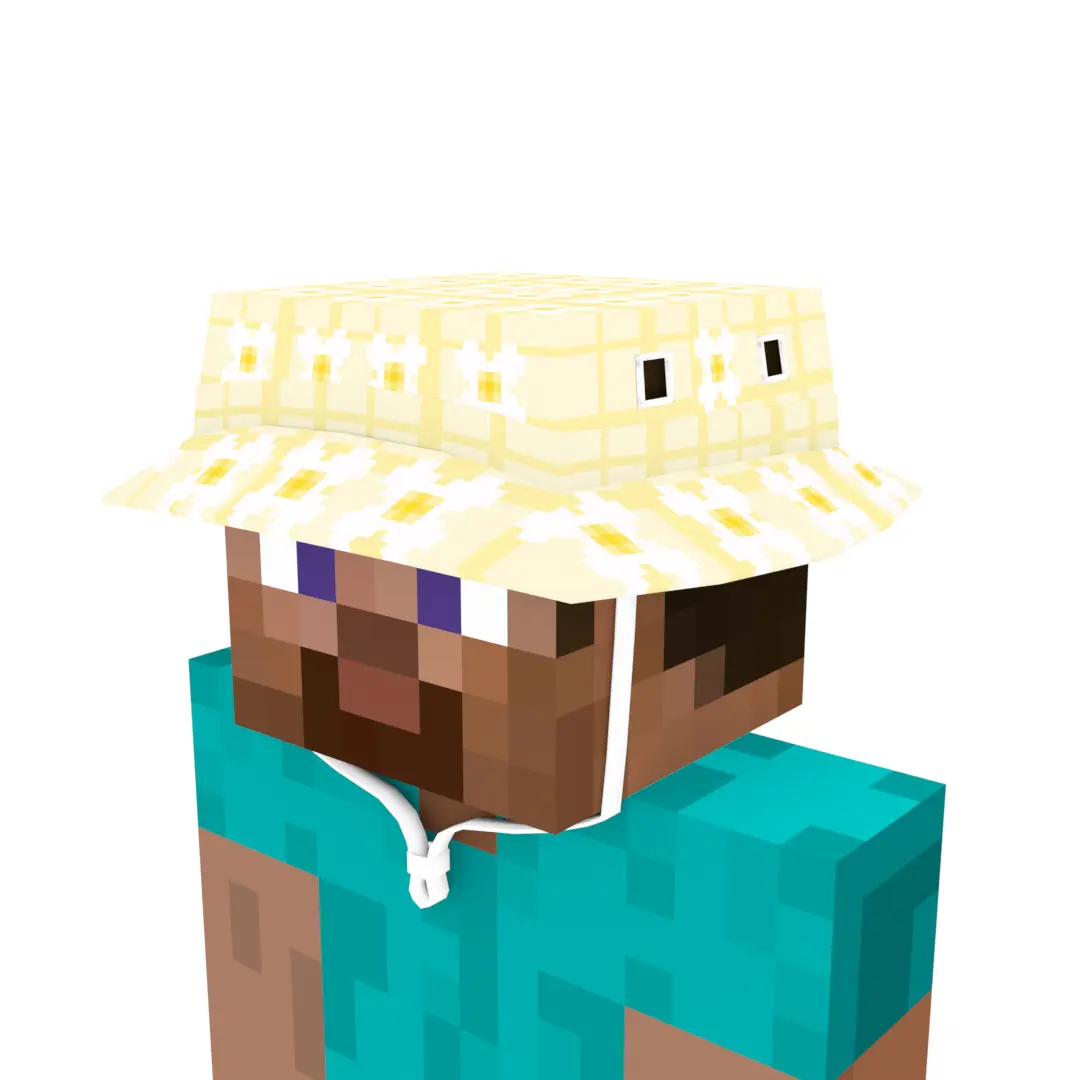 Yellow Summer Bucket Hat