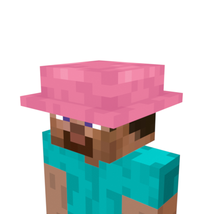 Bucket Hat V2 (Pink Wool)