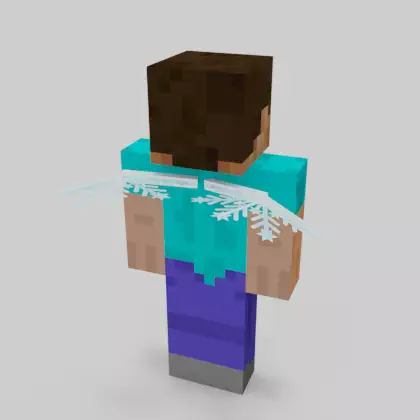 Christmas Snowflake Wings