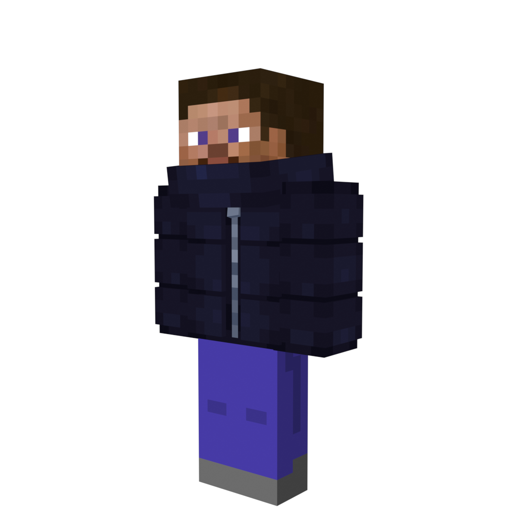 Puffer Jacket (Black)