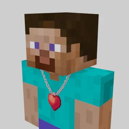 Solid Heart Necklace (Valentines)