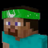 Slanted Green Lunar Bandanna