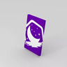 Slanted Purple Lunar
