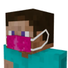 Pixelated Pink Mask