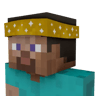 Pixelated Gold Bandanna