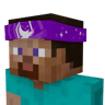 Slanted Purple Lunar Bandanna