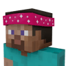 Raspberry Pink Bandanna