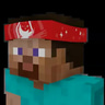 Slanted Red Lunar Bandanna