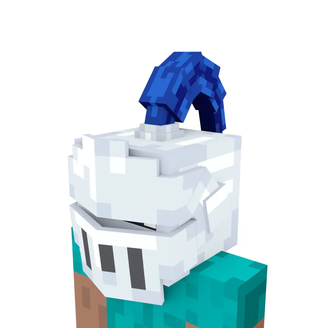 Knight Helmet (White)