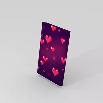 Valentines Pink Hearts