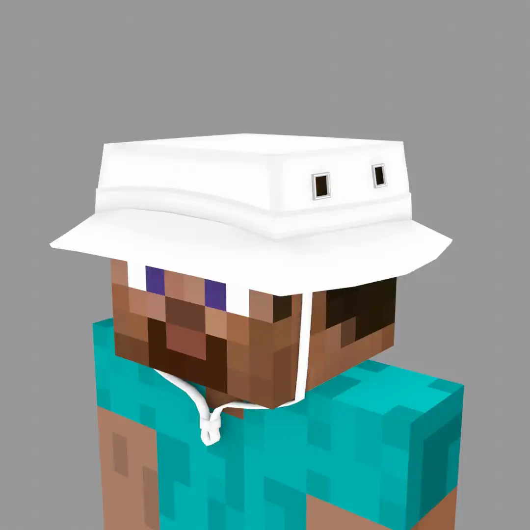 White Bucket Hat