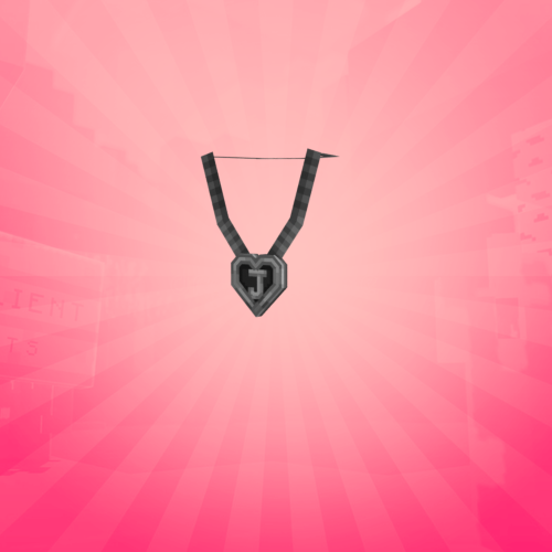 Jason Heart Necklace (Silver)