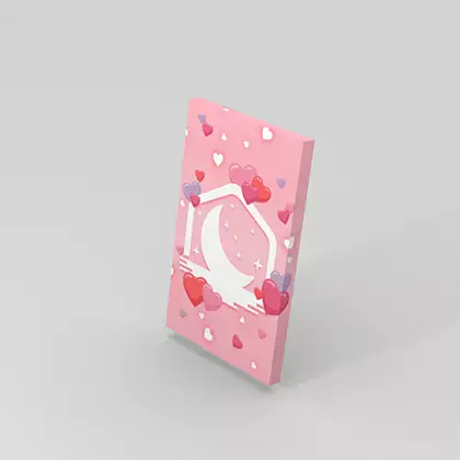 Valentines Lunar Pink