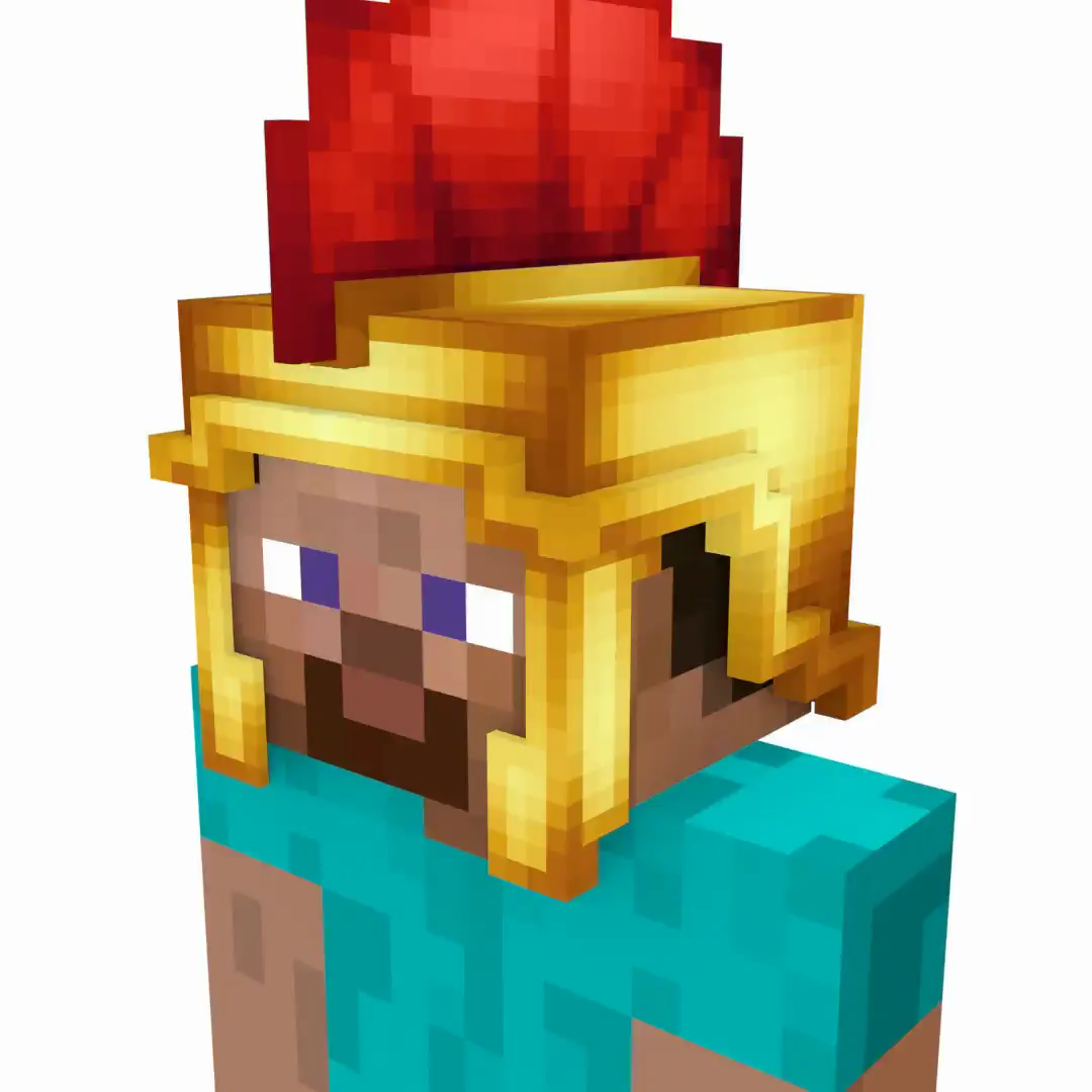 Roman  Helmet (Gold)