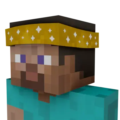 Pixelated Gold Bandanna