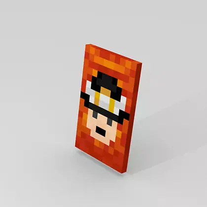 Pixelated Thanksgiving Pilgrim
