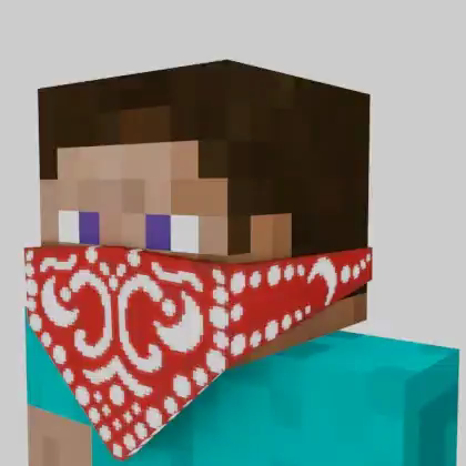 Red Face Bandanna