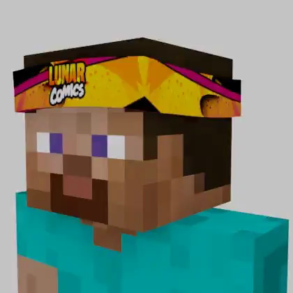 Lunar Comics Orange Bandanna