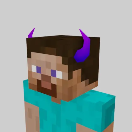 Purple Devil Horns