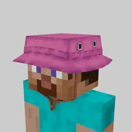 Pink Bucket Hat