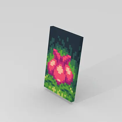8bit Pink Bulb