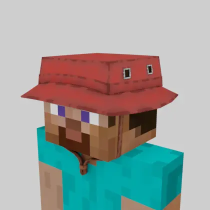 Red Bucket Hat