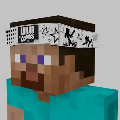 Lunar Comics White Bandanna