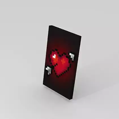Valentines Cupid Heart